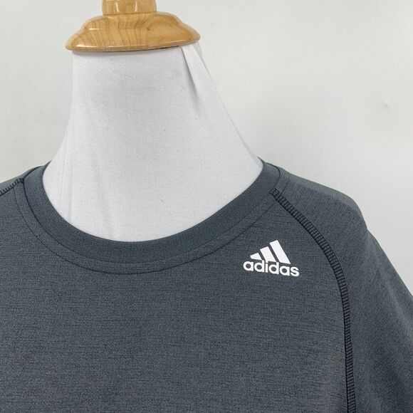 Adidas Aeroready T Shirt Womens XS Extra Small Black Short Sleeve Training Tee - Picture 3 of 12